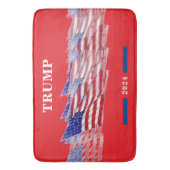 Tapis De Bain Drapeau américain Donald Trump 2024 (devant Vertical)