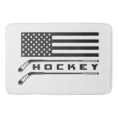 Tapis De Bain Drapeau américain Hockey Appareils - Drapeau améri (Devant)