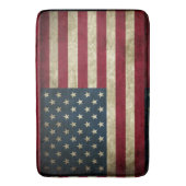 Tapis De Bain Drapeau américain patriotique rustique américain (devant Vertical)