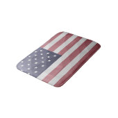 Tapis De Bain Drapeau américain Rouge Blanc Bleu Amérique Mesh g (Angle)