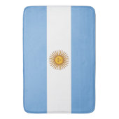 Tapis De Bain Drapeau Argentine (devant Vertical)