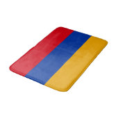 Tapis De Bain Drapeau arménien patriotique (Angle)