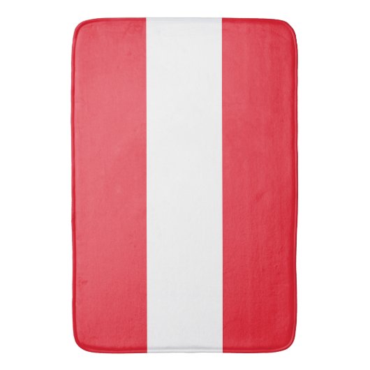 Tapis De Bain Drapeau Autriche (devant Vertical)