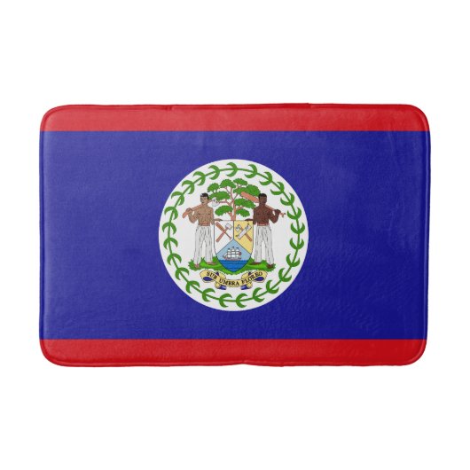 Tapis De Bain Drapeau bélizien (Devant)