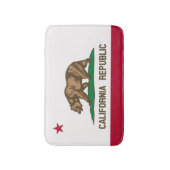 Tapis De Bain Drapeau californien, drapeau étatique américain (Devant (Vertical))