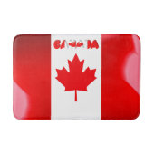 Tapis De Bain Drapeau canadien (Devant)