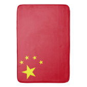 Tapis De Bain Drapeau Chine (devant Vertical)