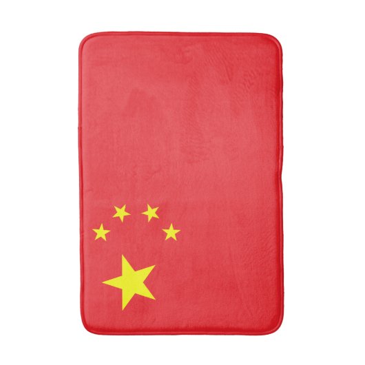 Tapis De Bain Drapeau chinois (Devant (Vertical))