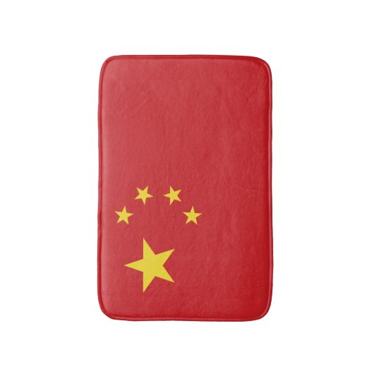 Tapis De Bain Drapeau chinois (Devant (Vertical))