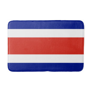 Tapis De Bain Drapeau civil du Costa Rica