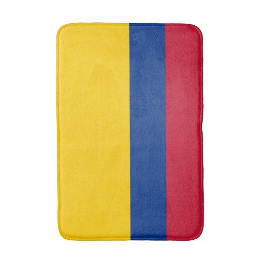 Tapis De Bain Drapeau Colombie (Devant (Vertical))