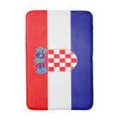 Tapis De Bain Drapeau croate (Devant (Vertical))
