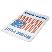 Tapis De Bain Drapeau de baseball (Angle)