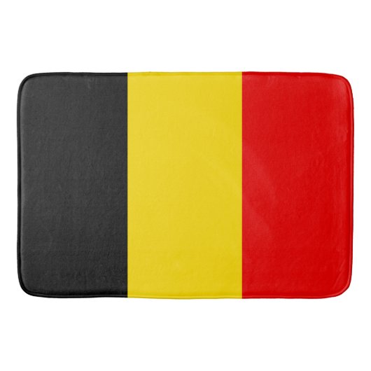 Tapis De Bain Drapeau de Belgique (Devant)