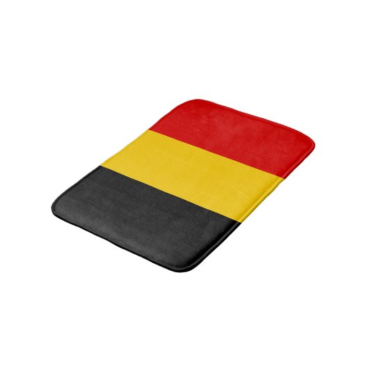 Tapis De Bain Drapeau de Belgique (Angle)