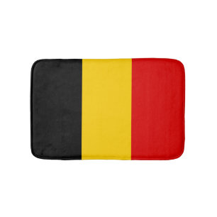 Tapis De Bain Drapeau de Belgique