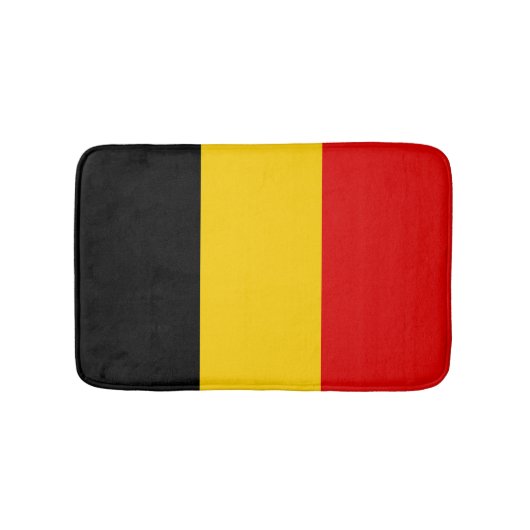 Tapis De Bain Drapeau de Belgique (Devant)