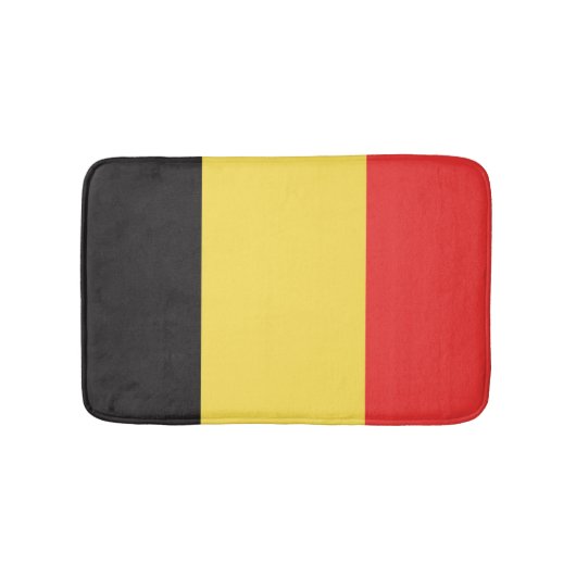 Tapis De Bain Drapeau de Belgique (Devant)