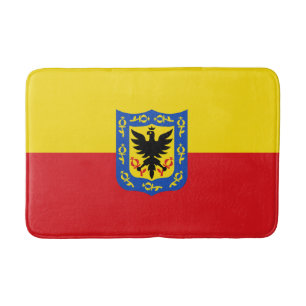Tapis De Bain Drapeau de Bogota, la Colombie Bath Mat