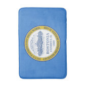 Tapis De Bain Drapeau de Boston, Massachusetts Bath Mat (Devant (Vertical))