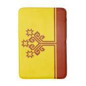 Tapis De Bain Drapeau de Chuvashia (Devant (Vertical))