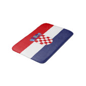 Tapis De Bain Drapeau de Croatie (Angle)