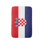 Tapis De Bain Drapeau de Croatie (Devant (Vertical))