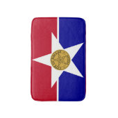 Tapis De Bain Drapeau de Dallas, Texas Bath Mat (Devant (Vertical))