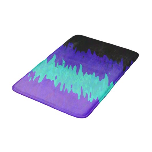 Tapis De Bain Drapeau de Fierté Alexigender Abstrait Squiggly Tr (Angle)