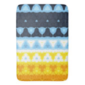 Tapis De Bain Drapeau de fierté BoHo Groovy Géométrique Abstrait (devant Vertical)