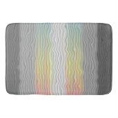 Tapis De Bain Drapeau de fierté Demifluid Abstrait Groovy Boho T (Devant)