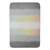 Tapis De Bain Drapeau de fierté Demifluid Abstrait Groovy Boho T (devant Vertical)