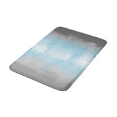 Tapis De Bain Drapeau de fierté demigarçon funky abstrait grunge (Angle)