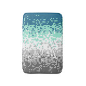 Tapis De Bain Drapeau de fierté frayromantique abstrait pixelisé (Devant (Vertical))