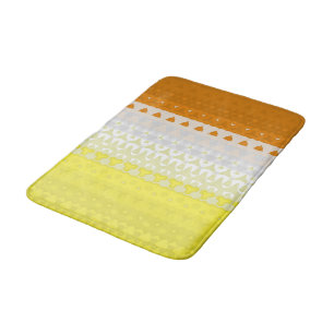 Tapis De Bain Drapeau de fierté Maverique abstrait funky géométr