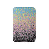 Tapis De Bain Drapeau de fierté polygender pixelisé funky tripan (Devant (Vertical))