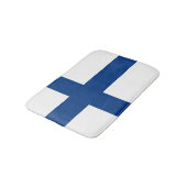 Tapis De Bain Drapeau de Finlande (Angle)
