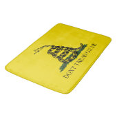 Tapis De Bain Drapeau de Gadsden (Ne pas me rouler dessus) (Drap (Angle)