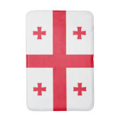 Tapis De Bain Drapeau de Géorgie (Devant (Vertical))