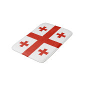 Tapis De Bain Drapeau de Géorgie (Angle)
