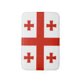 Tapis De Bain Drapeau de Géorgie (Devant (Vertical))