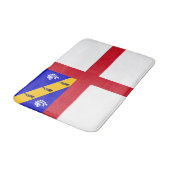 Tapis De Bain Drapeau de Herm (Angle)