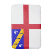 Tapis De Bain Drapeau de Herm (Devant (Vertical))