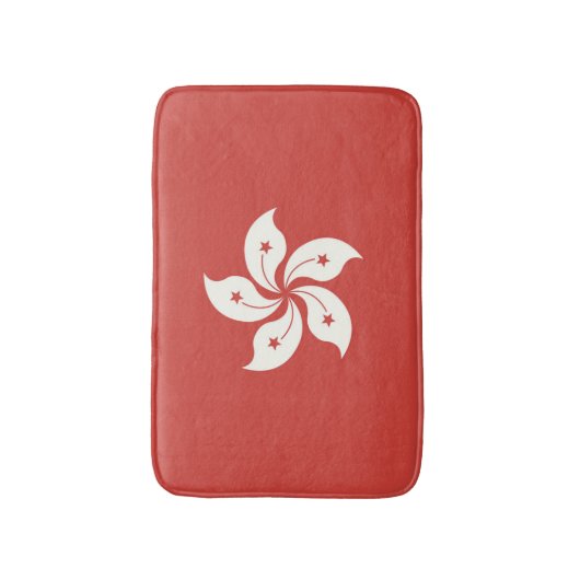 Tapis De Bain Drapeau de Hong Kong (Devant (Vertical))