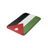 Tapis De Bain Drapeau de Jordanie (Angle)