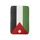 Tapis De Bain Drapeau de Jordanie (Devant (Vertical))