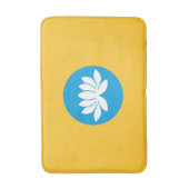 Tapis De Bain Drapeau de Kalmoukie (Devant (Vertical))
