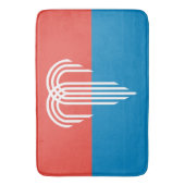 Tapis De Bain Drapeau de Kansas City (Missouri) (devant Vertical)