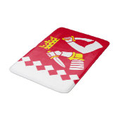 Tapis De Bain Drapeau de Karelia Nord (Angle)