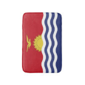 Tapis De Bain Drapeau de Kiribati (Devant (Vertical))